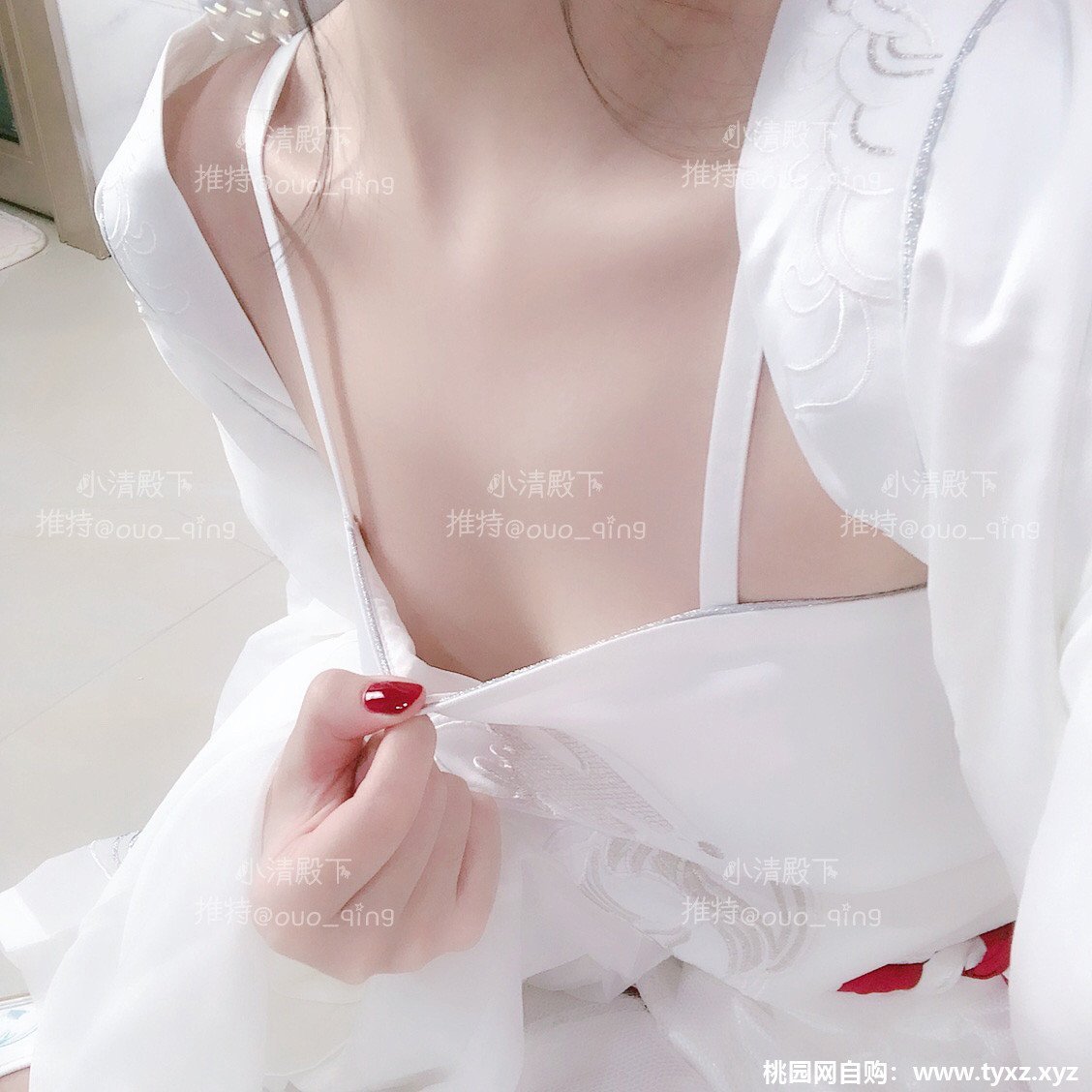 [小清殿下] 白色漢服插图(5)