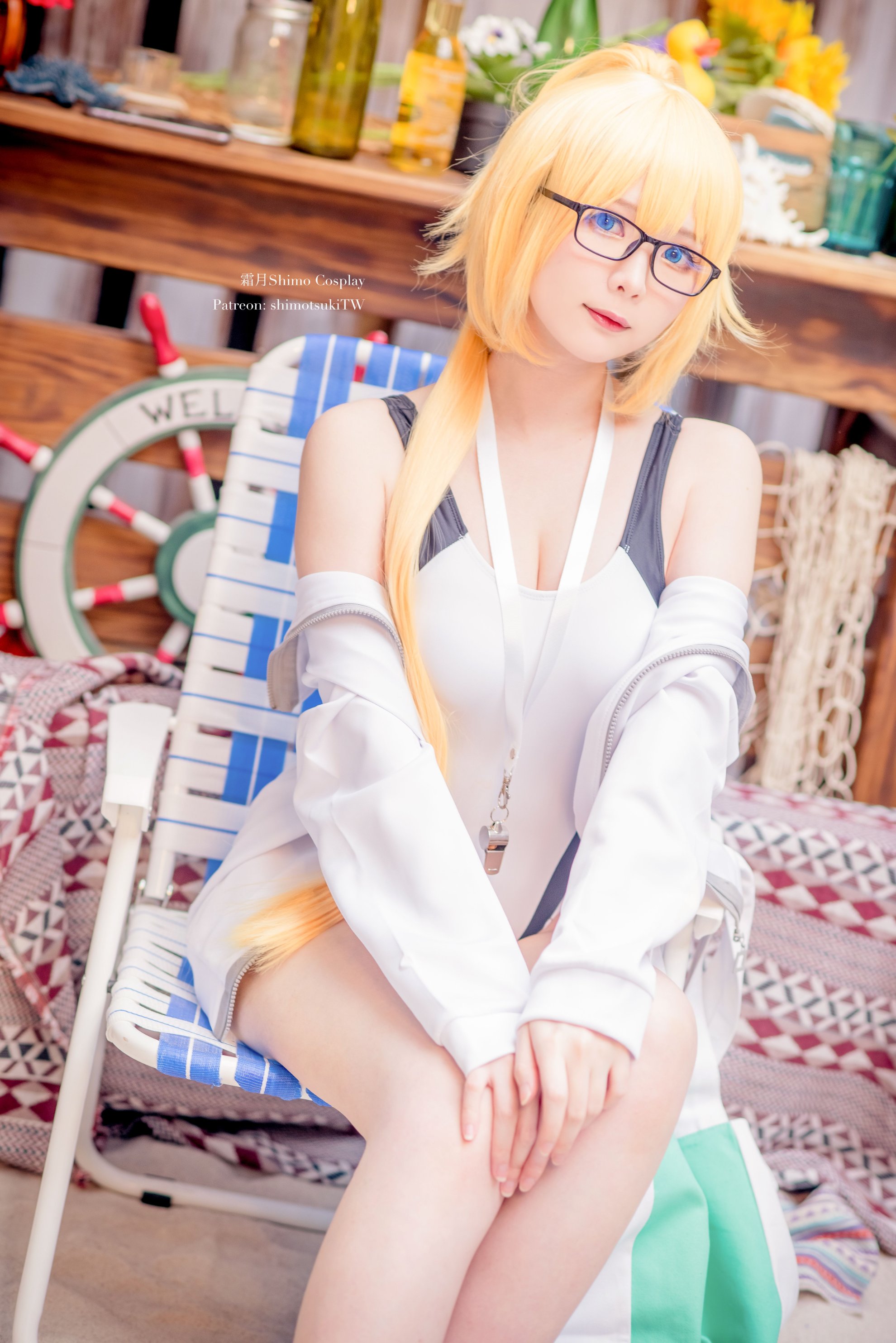 霜月Shimo - Jeanne d'Arc Swimsuit Archer