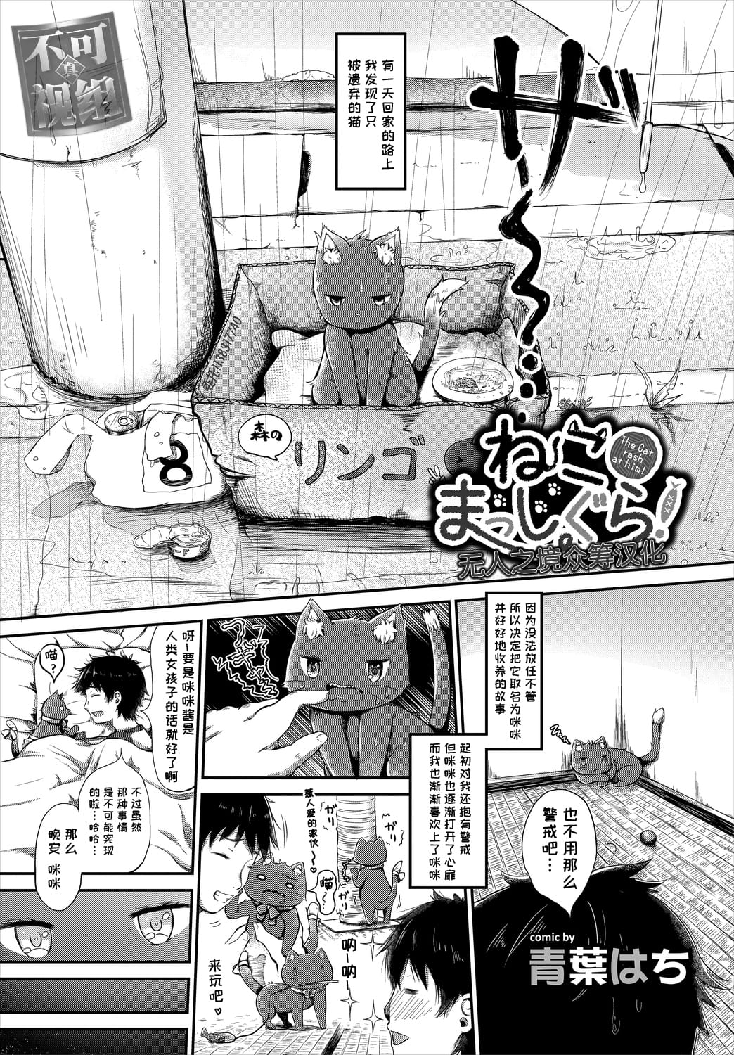 [青葉はち] ねこまっしぐら! (ケダモノ娘フレンズ その2) [无人之境×不可视汉化组]